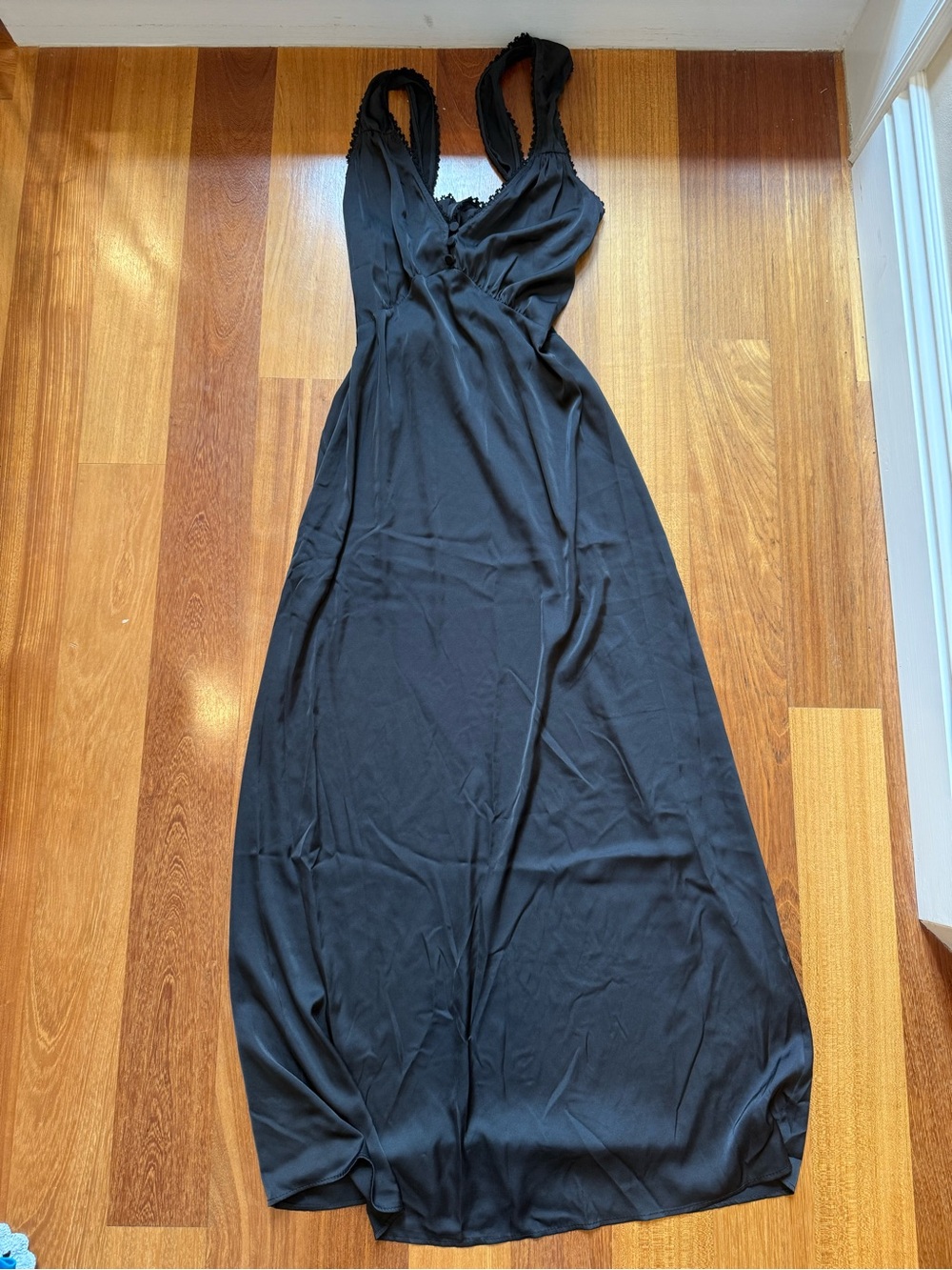 Zara Classic Black Women’s Slip Dress